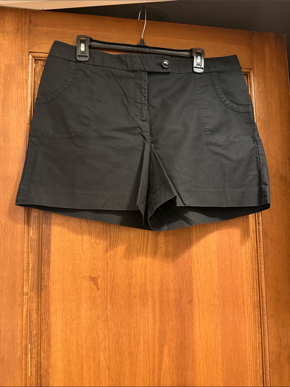 Ann Taylor Black Tailored Shorts